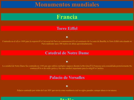 Monumentos/monumentos screenshot