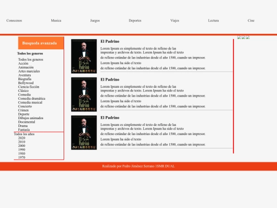 Ocio de Leganés/ociopeliculas screenshot
