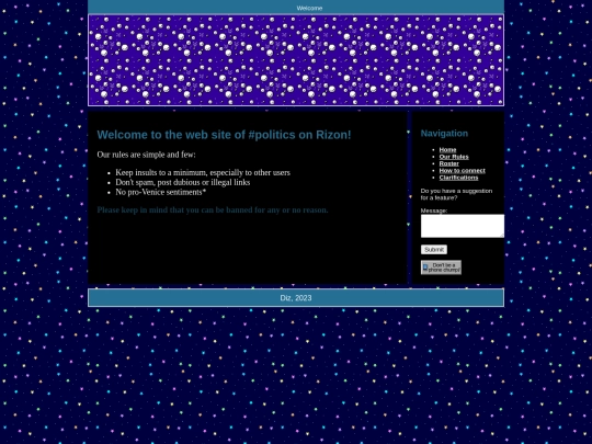 rules screenshot