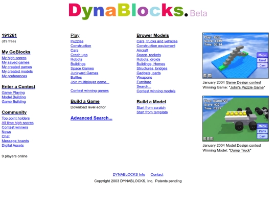 2003 screenshot
