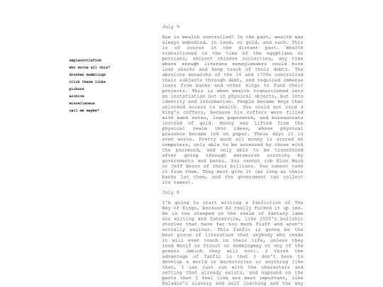 blog screenshot