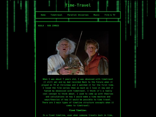 timetravel screenshot