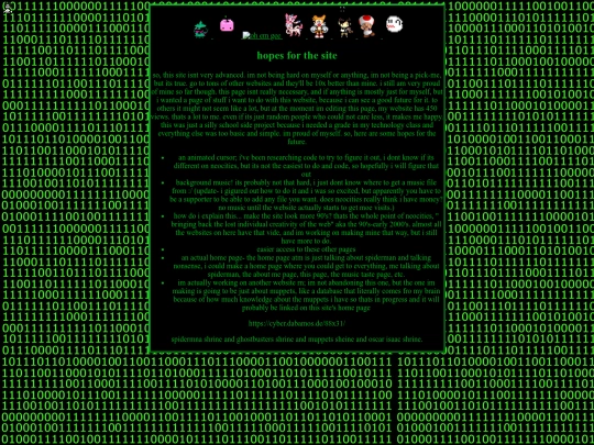 hopesforwebsite screenshot