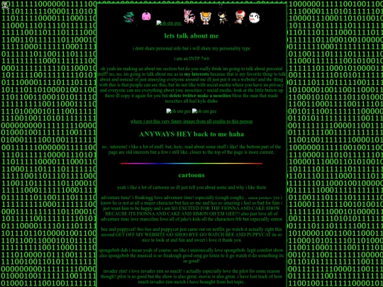 mepage screenshot