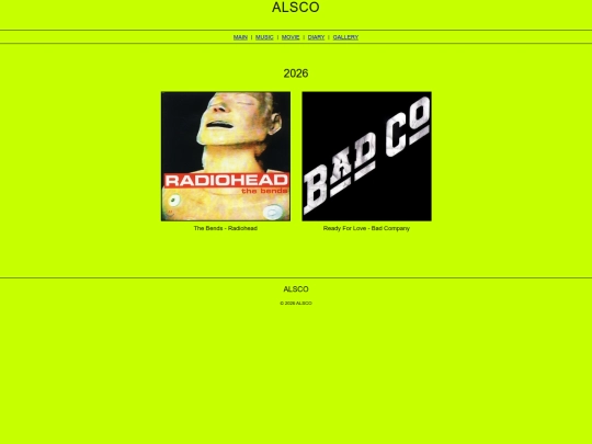music/2026 screenshot