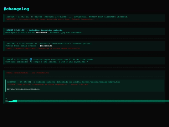 changelog screenshot