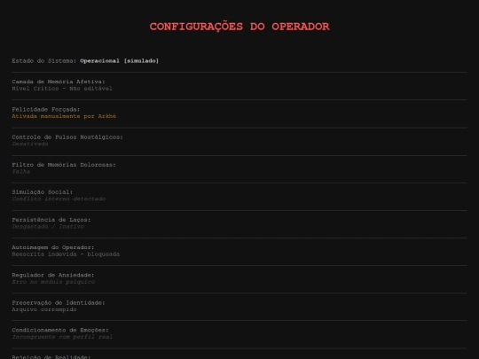 config screenshot