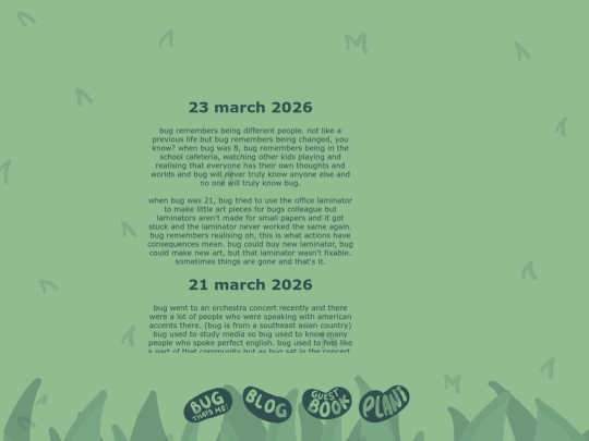 blog screenshot