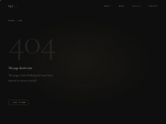 404 screenshot