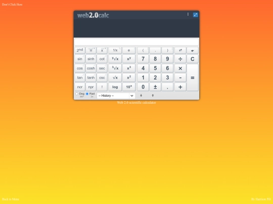 Calculator screenshot