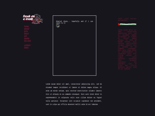 diary screenshot