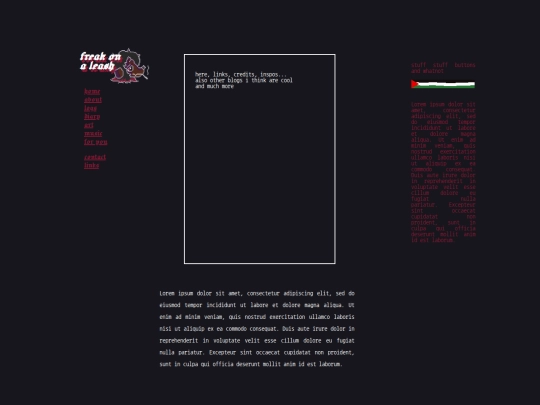 links screenshot