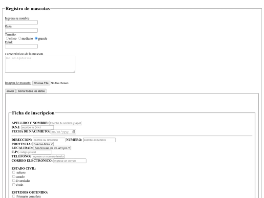 tp3/formularios screenshot