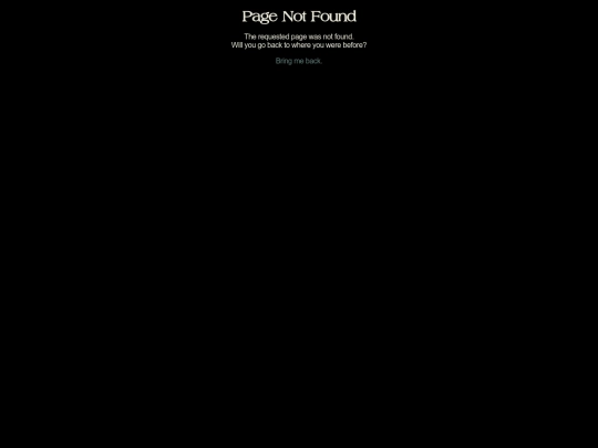 not_found screenshot