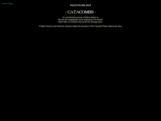 s/catacombs screenshot