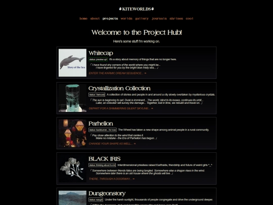s/projects screenshot