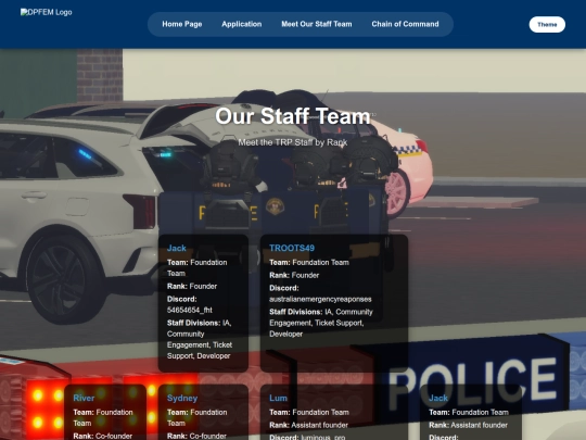staffteam screenshot