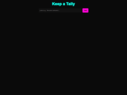 p/tally/tally screenshot