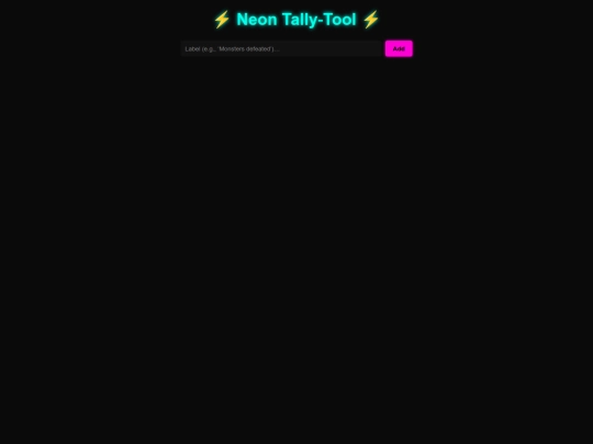 p/tally/tally1 screenshot