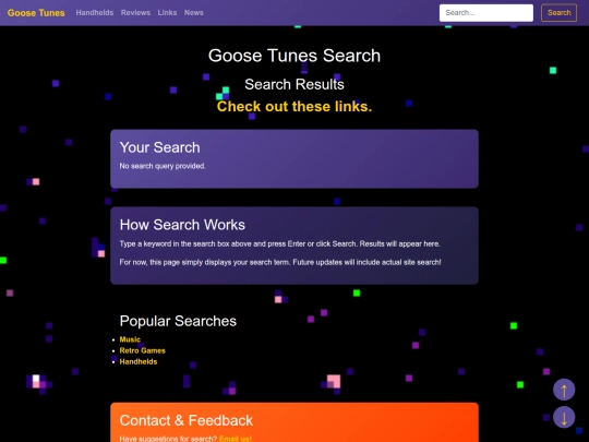 search screenshot
