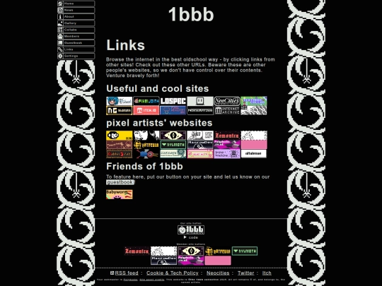 links screenshot