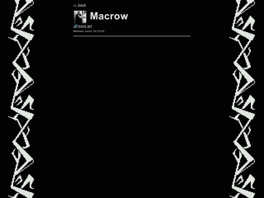 members/profile/Macrow screenshot