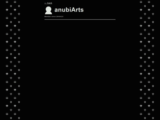 members/profile/anubiArts screenshot