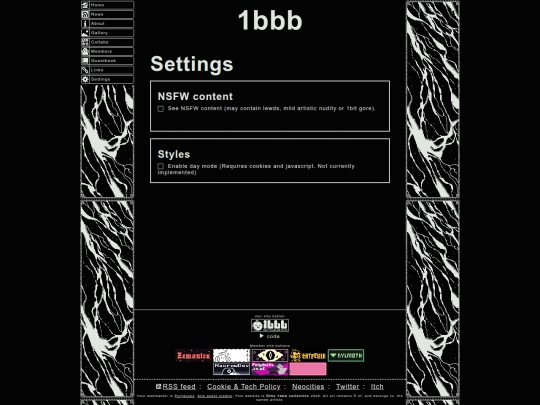 settings screenshot