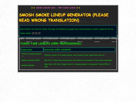 smoke_lineups screenshot