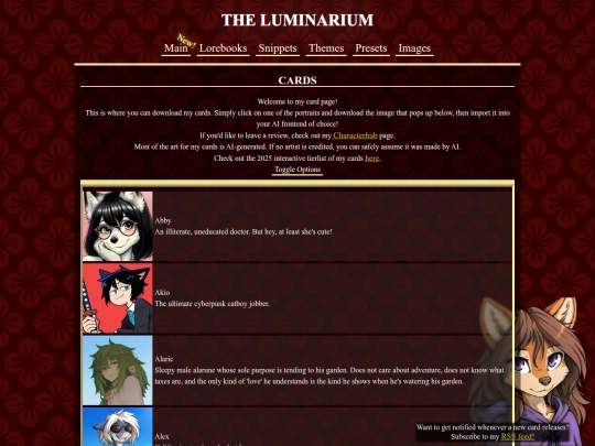 cardpage screenshot
