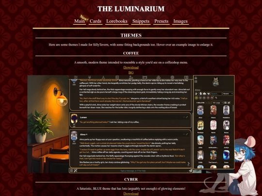 themepage screenshot