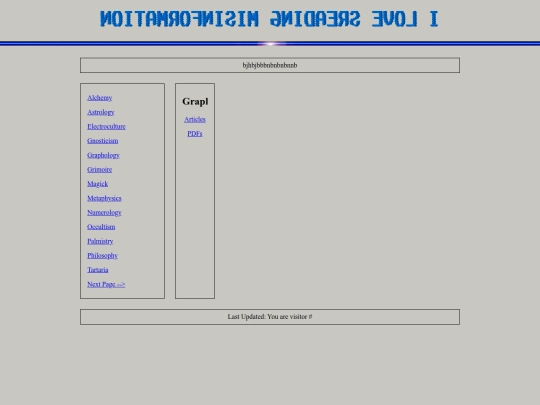 graphology screenshot