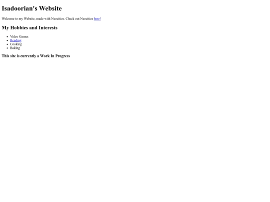 index screenshot