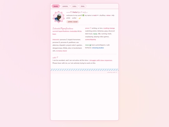 index screenshot