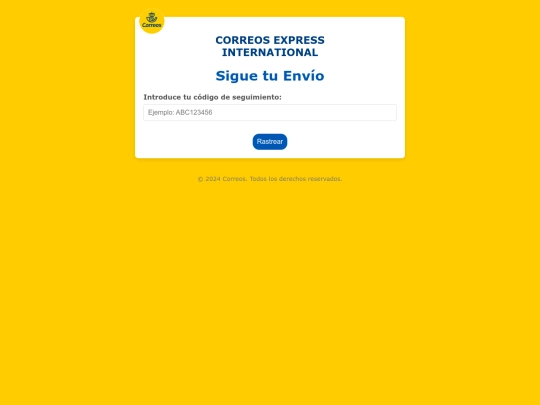 correos screenshot