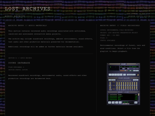 sound_archive screenshot