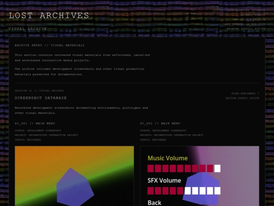 visual_archive screenshot
