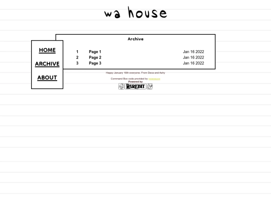 archive screenshot