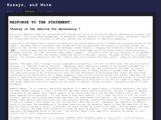 poetryisthevehicle screenshot