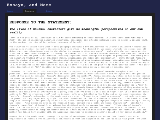 themagicsock screenshot