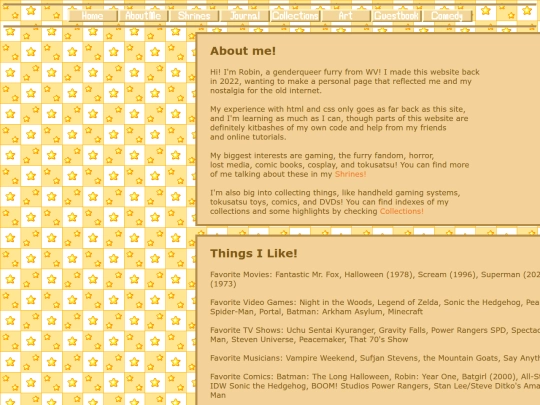 aboutme screenshot