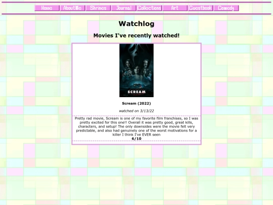watchlog screenshot