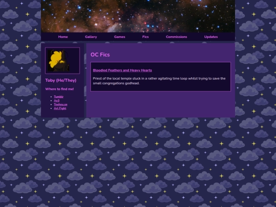 Fics screenshot