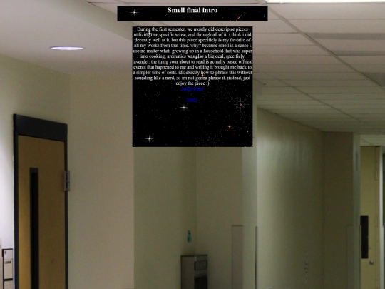 schoolstuff/smellfInal screenshot