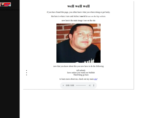 test screenshot