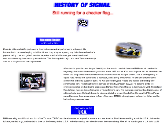 testcomapnyhistory screenshot