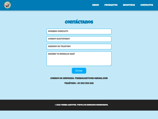 contactos screenshot