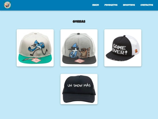 productos screenshot