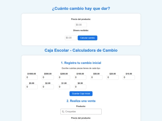 Cambio screenshot
