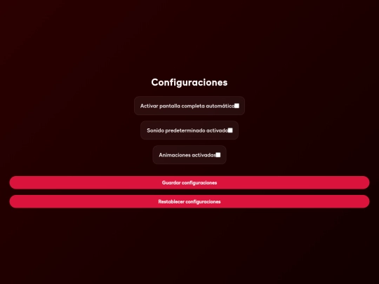 Configuracin screenshot